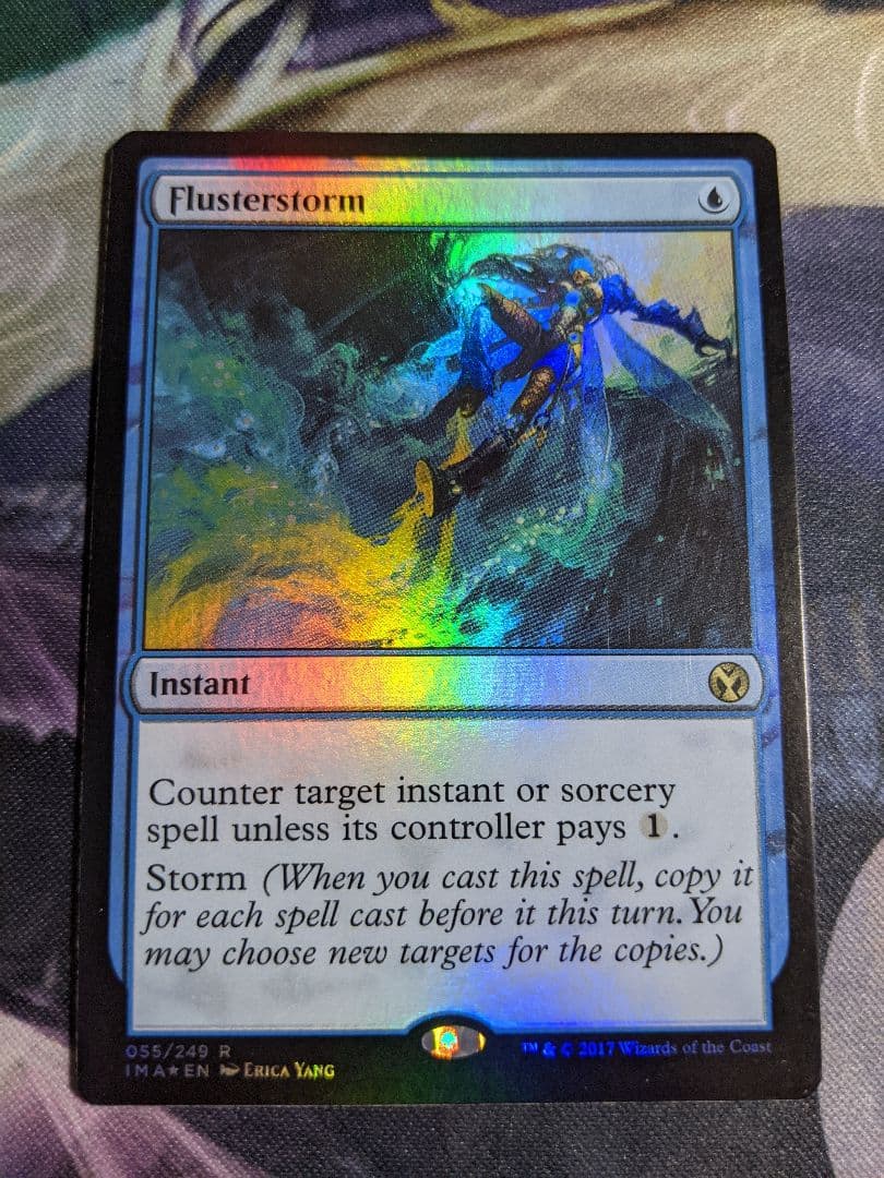 MTG 狼狽の嵐 FOIL 英語版 IMA Flusterstorm フォイル - マジック：ザ