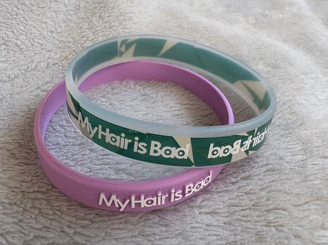 My Hair is Bad ラバーバンド 2個セット - メルカリ