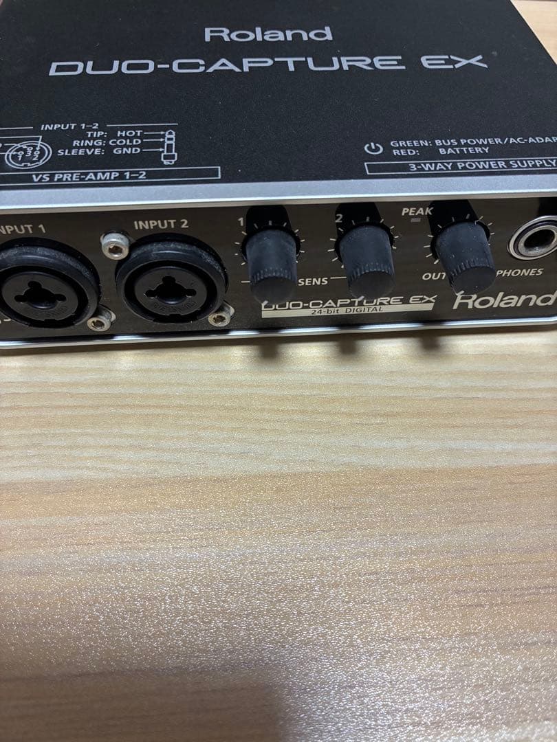 Roland Duo-Capture EX オーディオインターフェイス