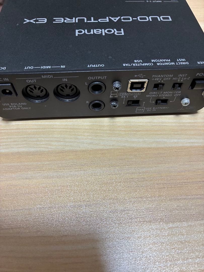 Roland Duo-Capture EX オーディオインターフェイス