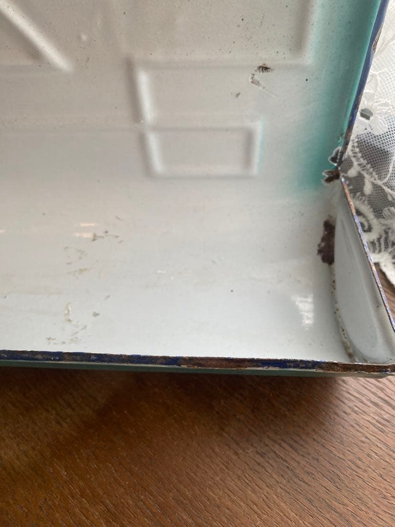 アンティークホーローレードルラック｜フランス アンティーク