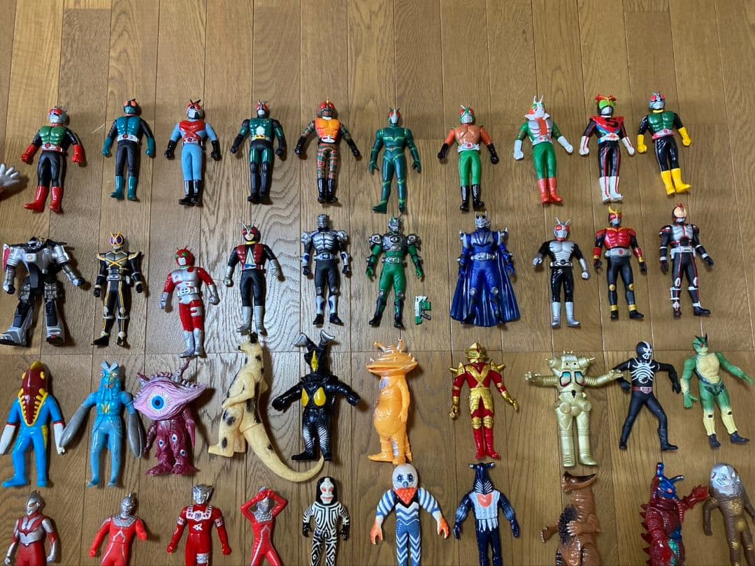 ☆レトロ☆ 仮面ライダー ウルトラマン ソフビ フィギュア まとめ売り！