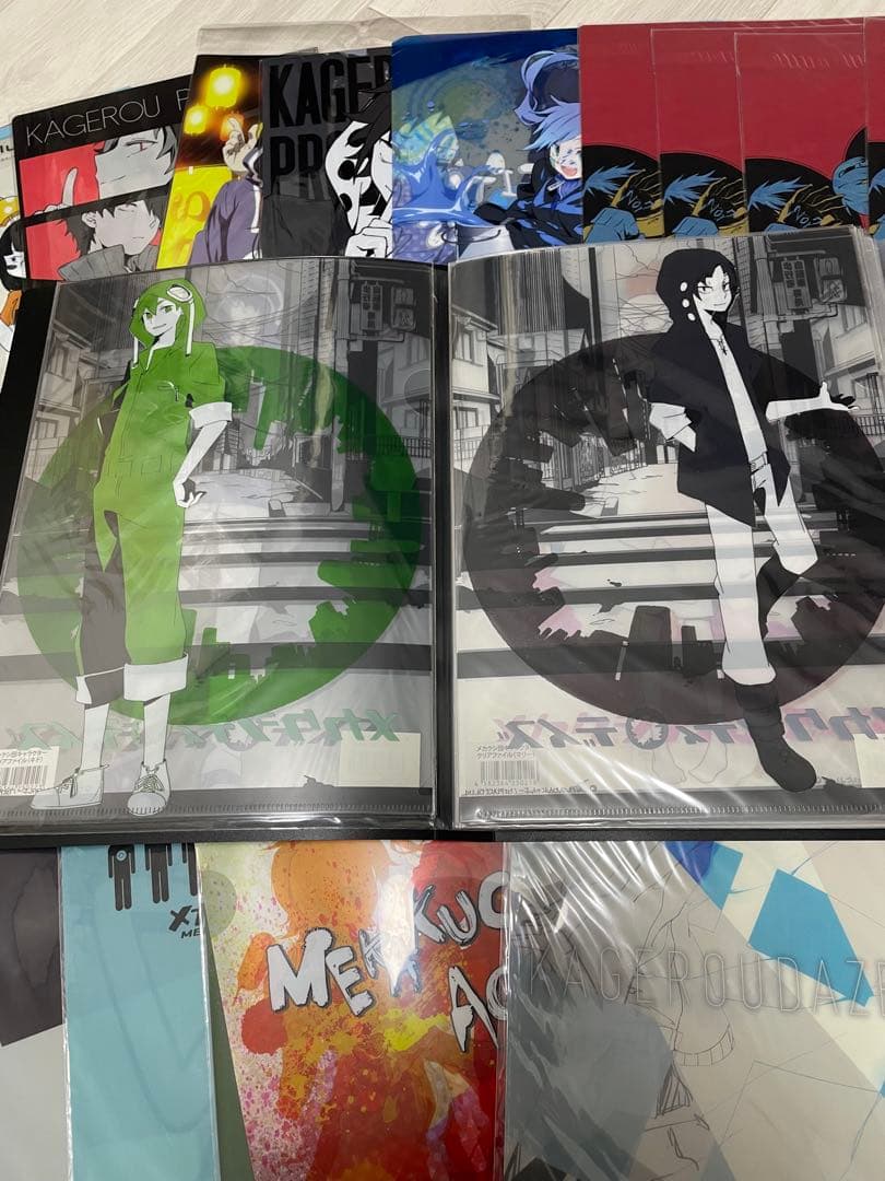 カゲロウデイズ カゲロウプロジェクト クリアファイルセット まとめ売り