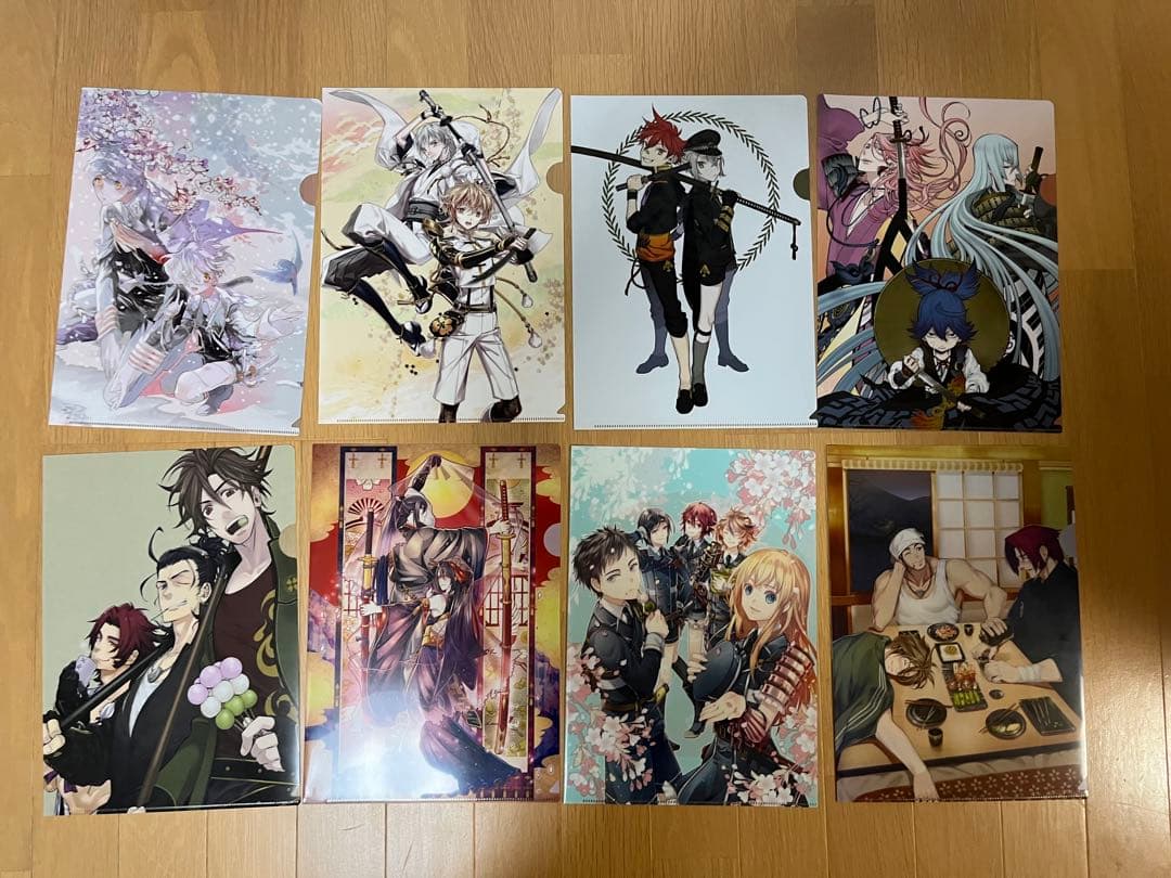 刀剣乱舞　クリアファイル　チケットケース　クリアビジュアルポスター　まとめ