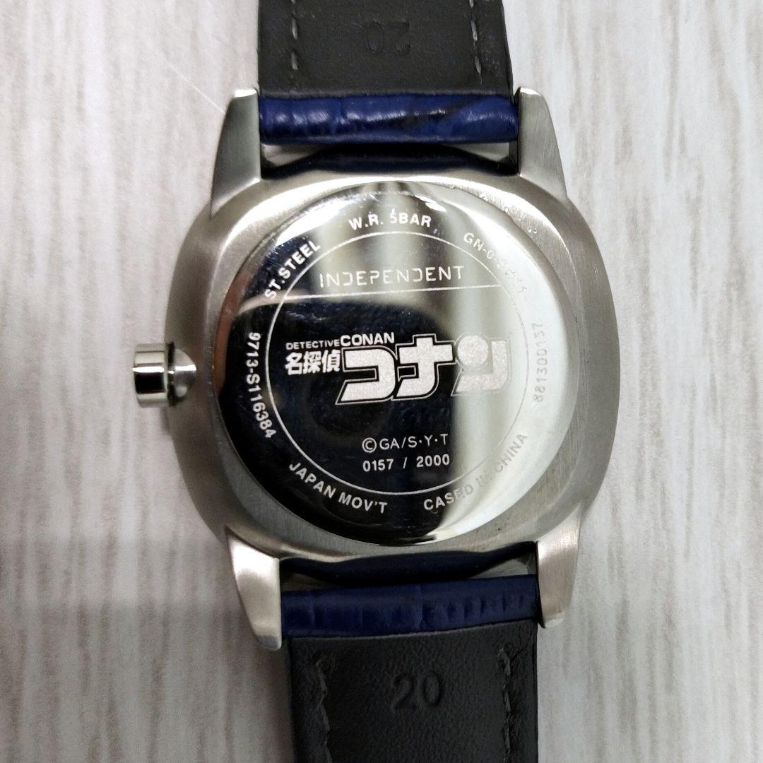 限定品】INDEPENDENT 名探偵コナン コラボウォッチ 工藤新一モデル
