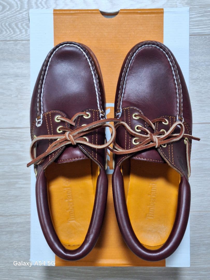 【新品】【未使用】25.5cm ティンバーランド 3eye クラシックラグ