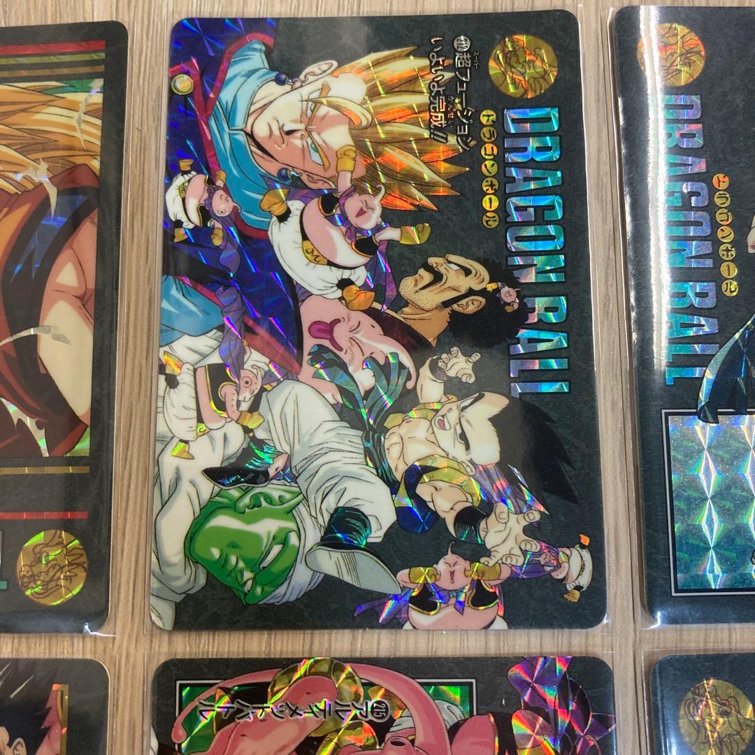 ドラゴンボール カードダス ビジュアルアドベンチャー 6集 キラコンプ 6枚