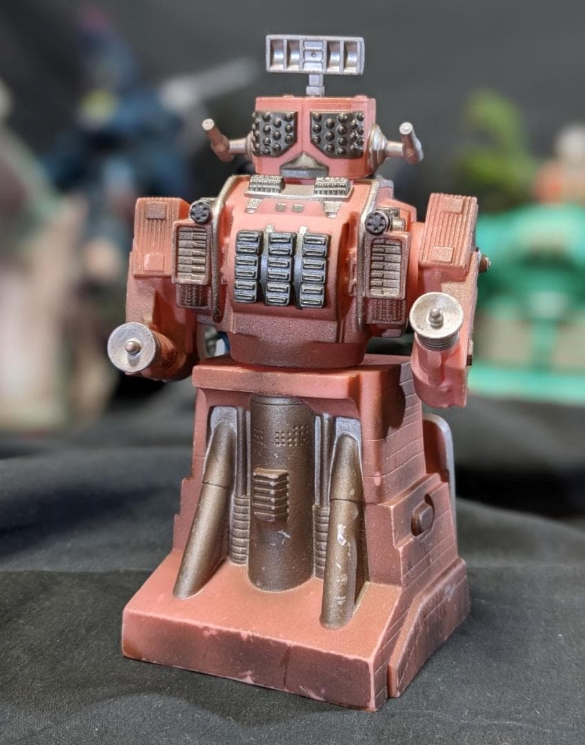 鉄甲機ミカヅキ＆登場イドム（タカラ）PVCフィギュア6体セット