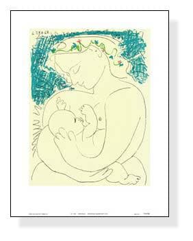 額装品/母性/パブロ ピカソ