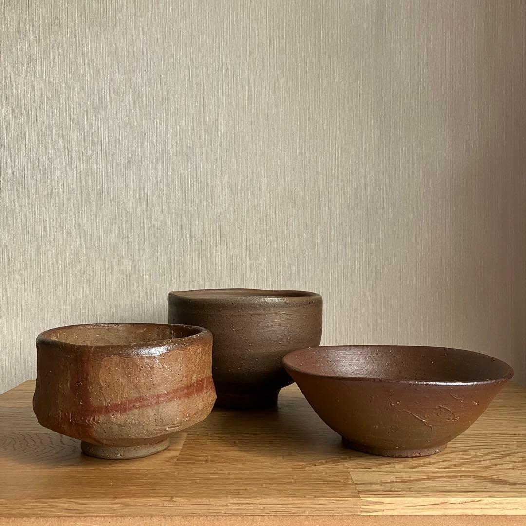 備前焼　茶碗　茶器 三国窯 備前焼 ご飯茶碗 1個 - 岡山県新見市｜ふるさとチョイス