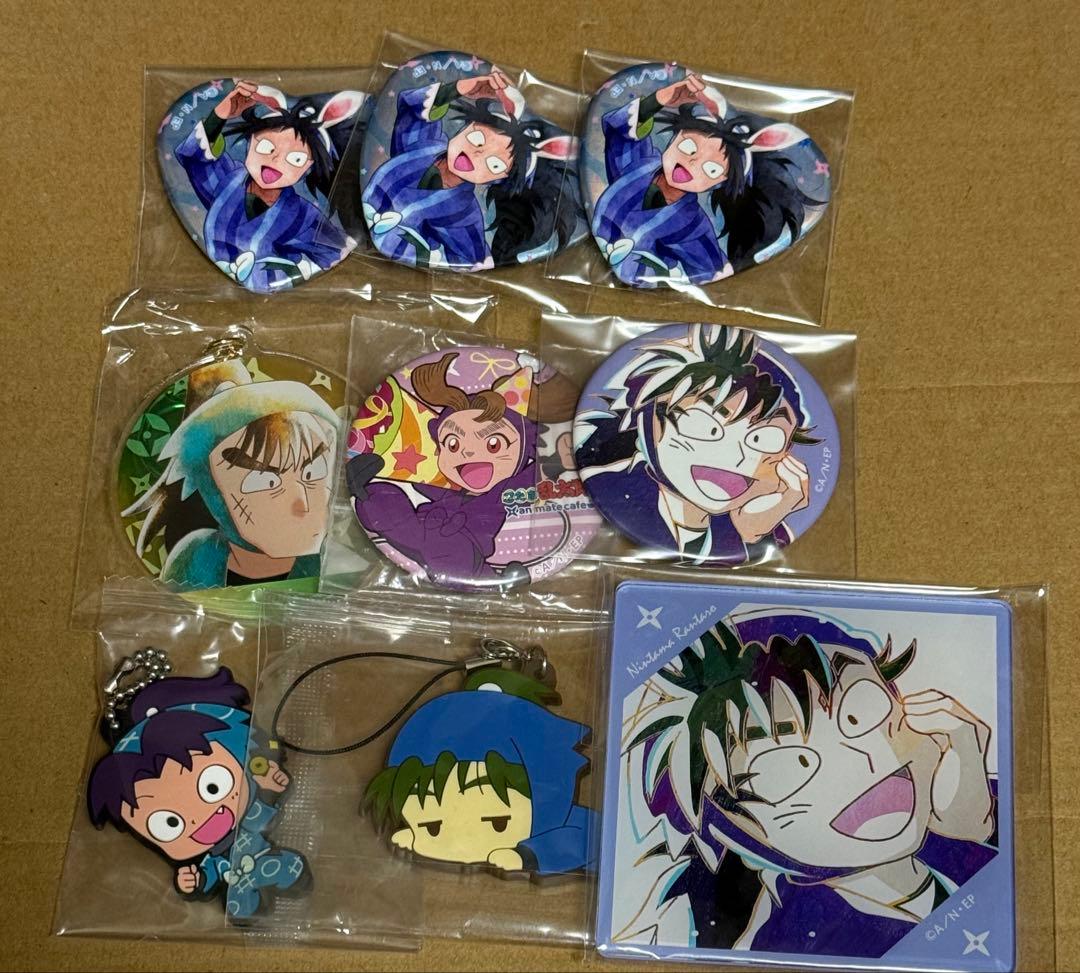 忍たま ナンジャ たまご探しの段 ハート缶バッジ 兵助