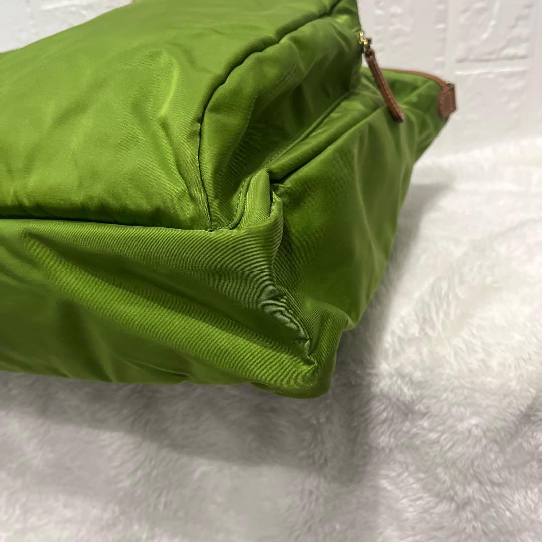 【美品　希少カラー】フェリージ ビジネスバッグ 2way グリーン 05-54