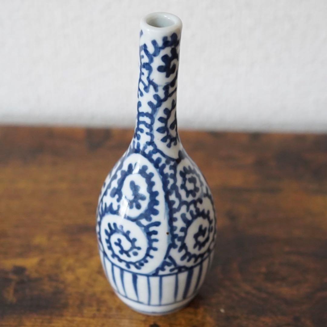 伊万里 たこ唐草 おみき徳利 古伊万里 江戸 時代 蛸唐草 徳利 骨董品