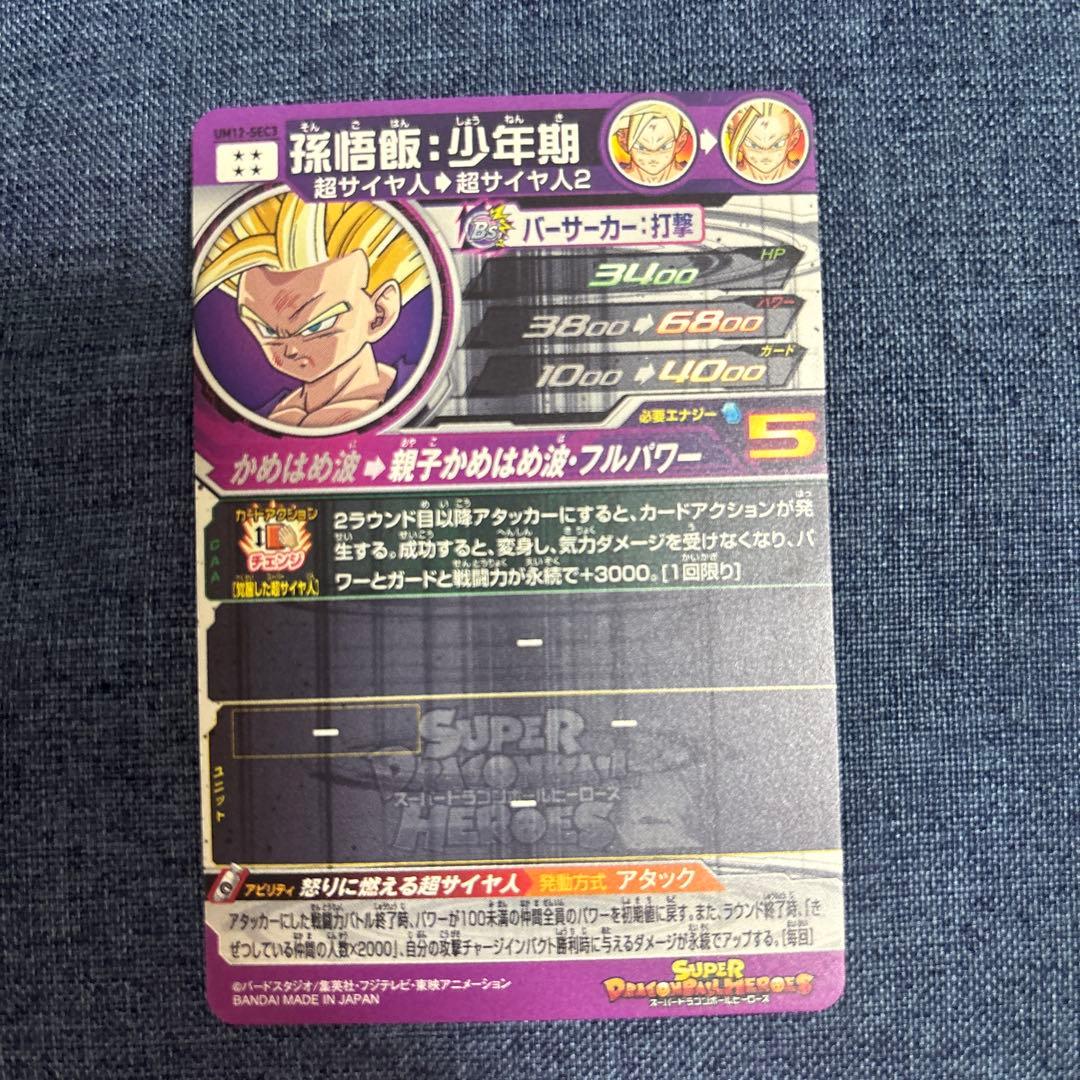 孫悟飯:少年期 UM12-SEC3