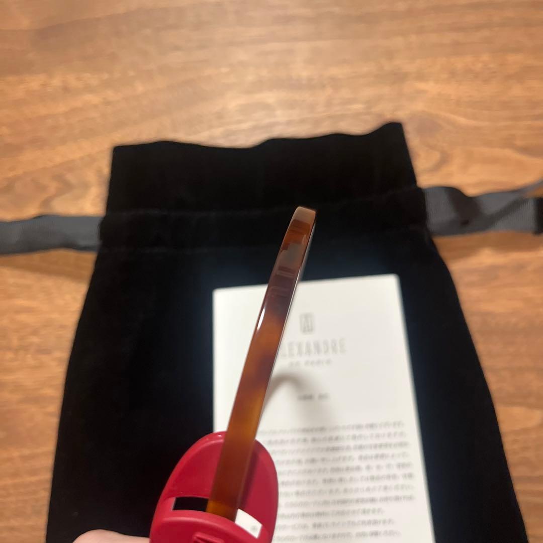 再値下げALEXANDRE DE PARIS 美品カチューシャ　ブラウン