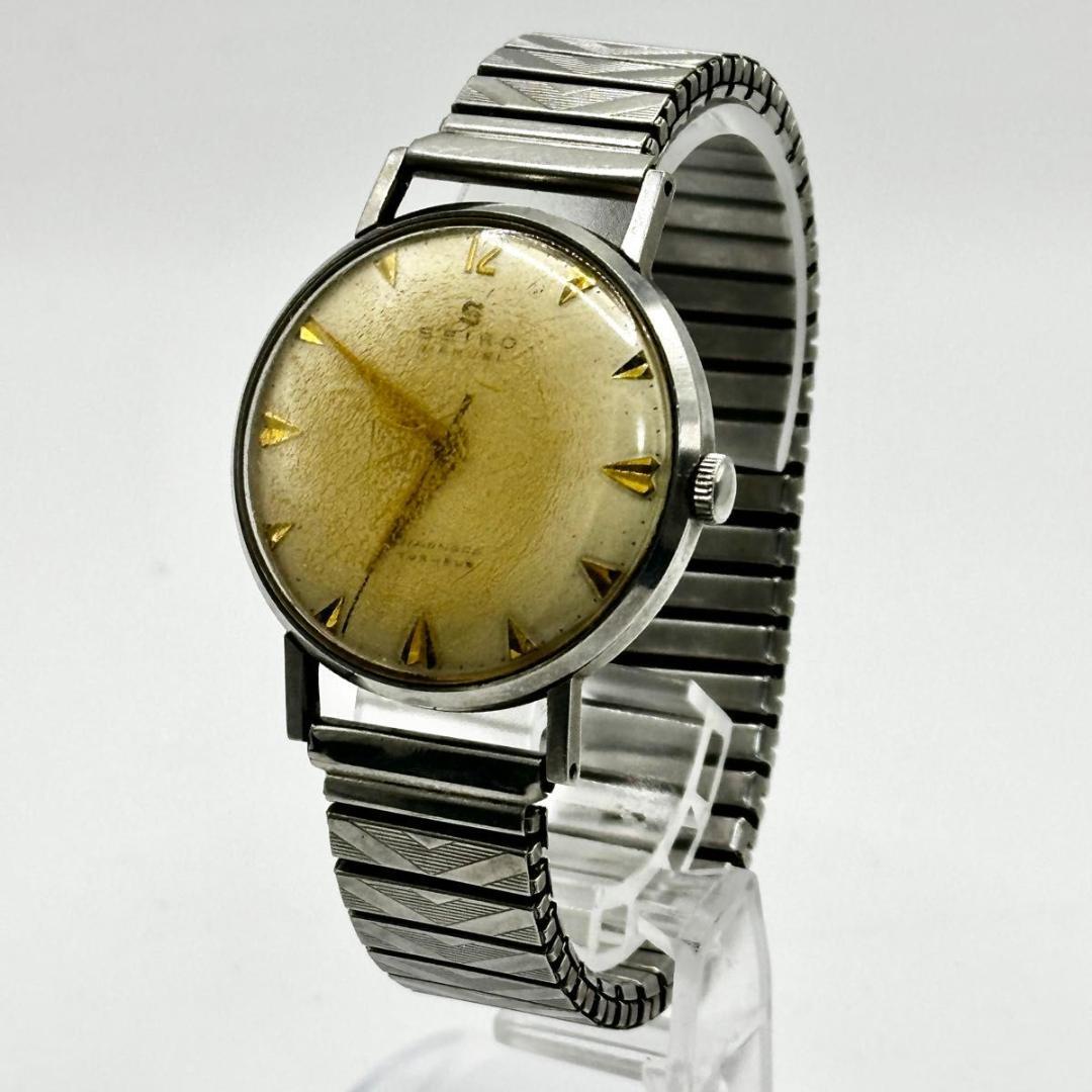 希少 SEIKO MARVEL 手巻き時計 ディアショック 17 jewels