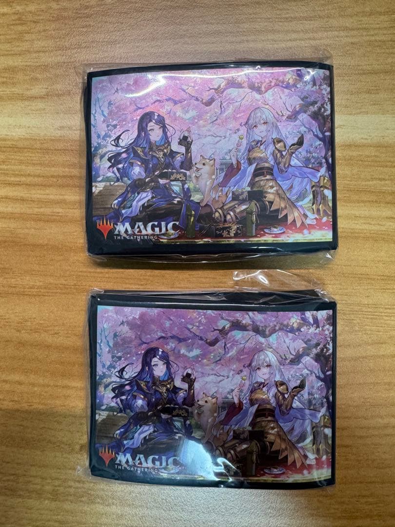MtG: 放浪皇のお花見（2人） スリーブ 50枚×2個セット - メルカリ