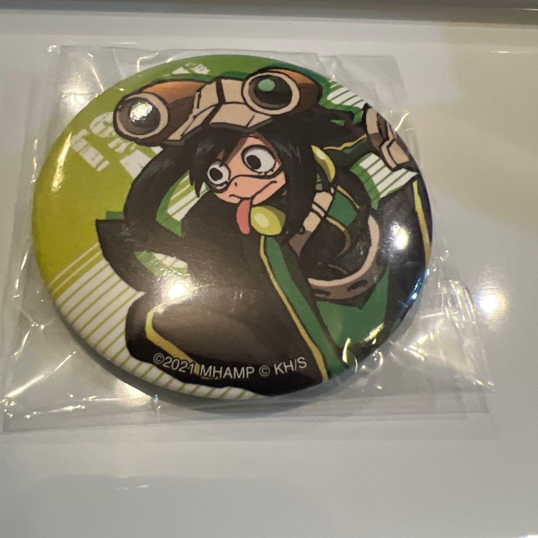 ヒロアカ 缶バッジ 蛙吹梅雨 - メルカリ