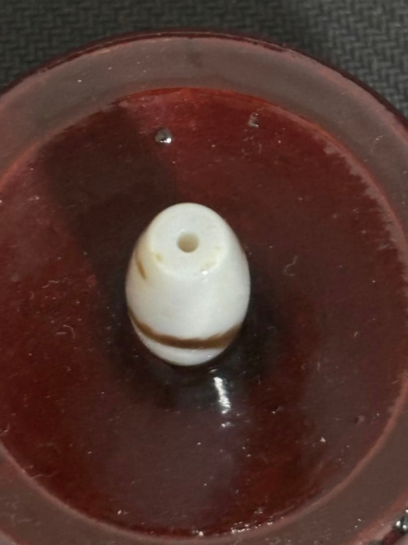 超激レア‼︎ 至純 白皇帝龍神天珠 風水　希少高級天珠 白五本爪龍神天珠