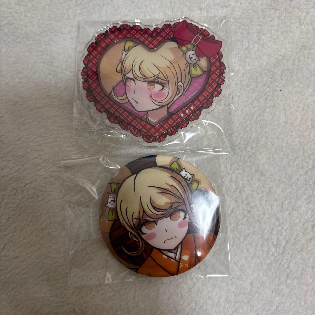 ダンガンロンパ 西園寺 ハートアクリル 缶バッジ - メルカリ