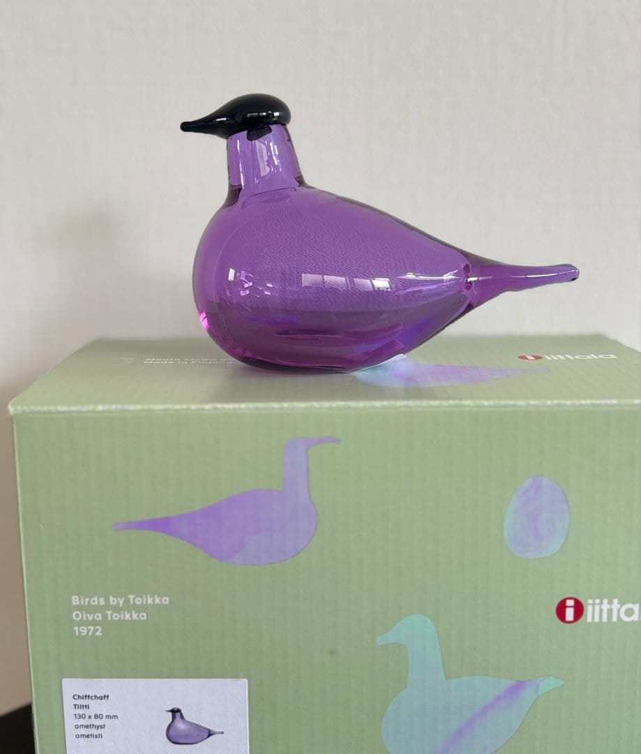 iittala チフチャフ アメジスト