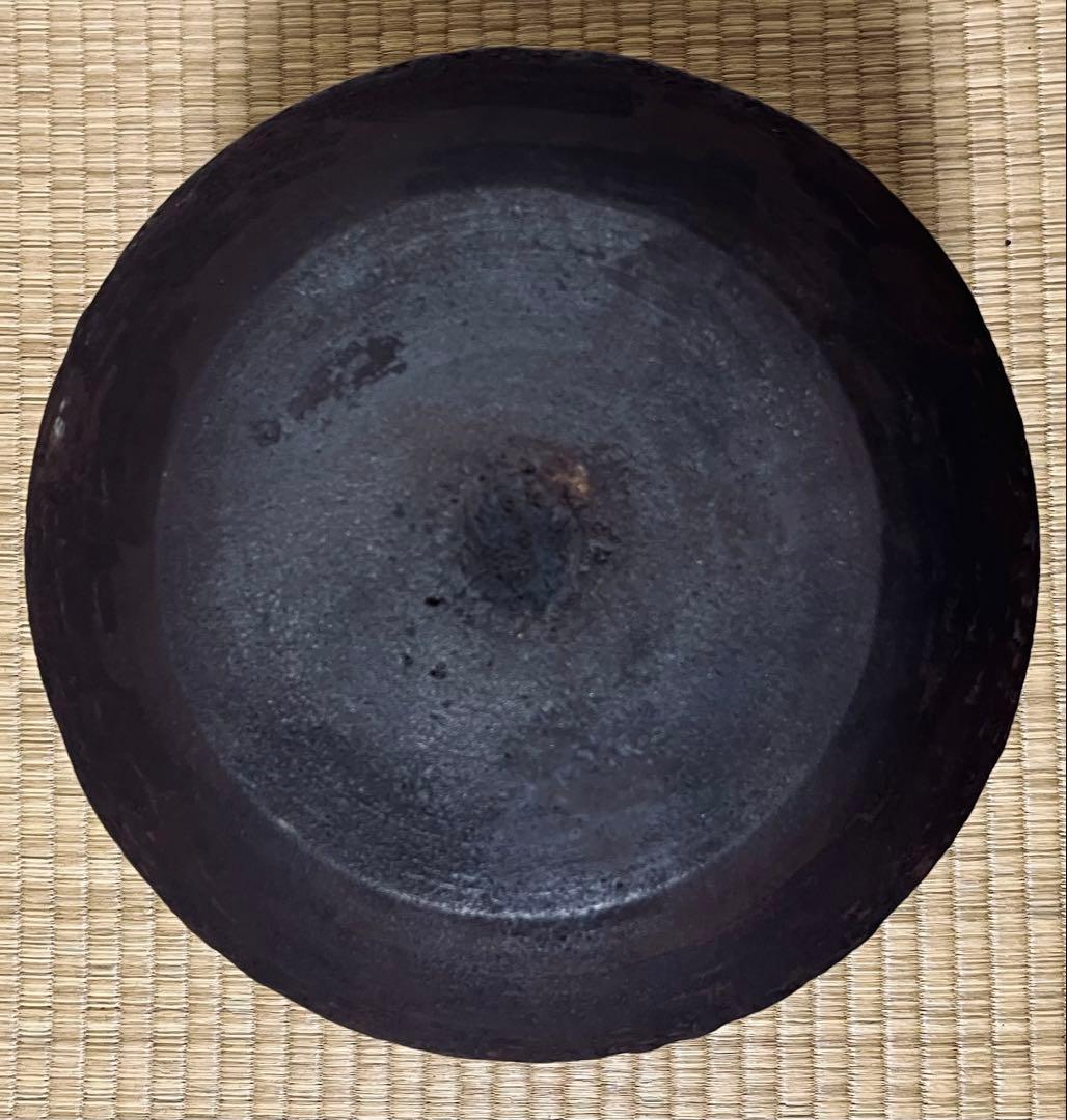 江戸前期】甑口撫肩釜 江戸幕府御用釜師 名越弥五郎作 - メルカリ