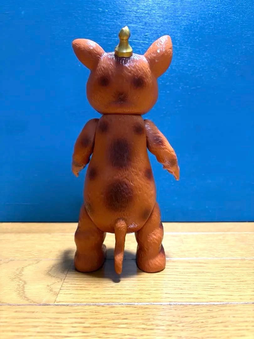 M1号　ブースカ　茶色　ソフビ