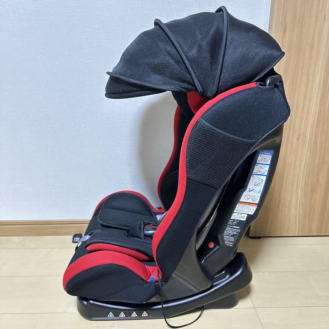 美品 LEAMAN カイナ チャイルドシート ジュニアシート 日除け 1029A