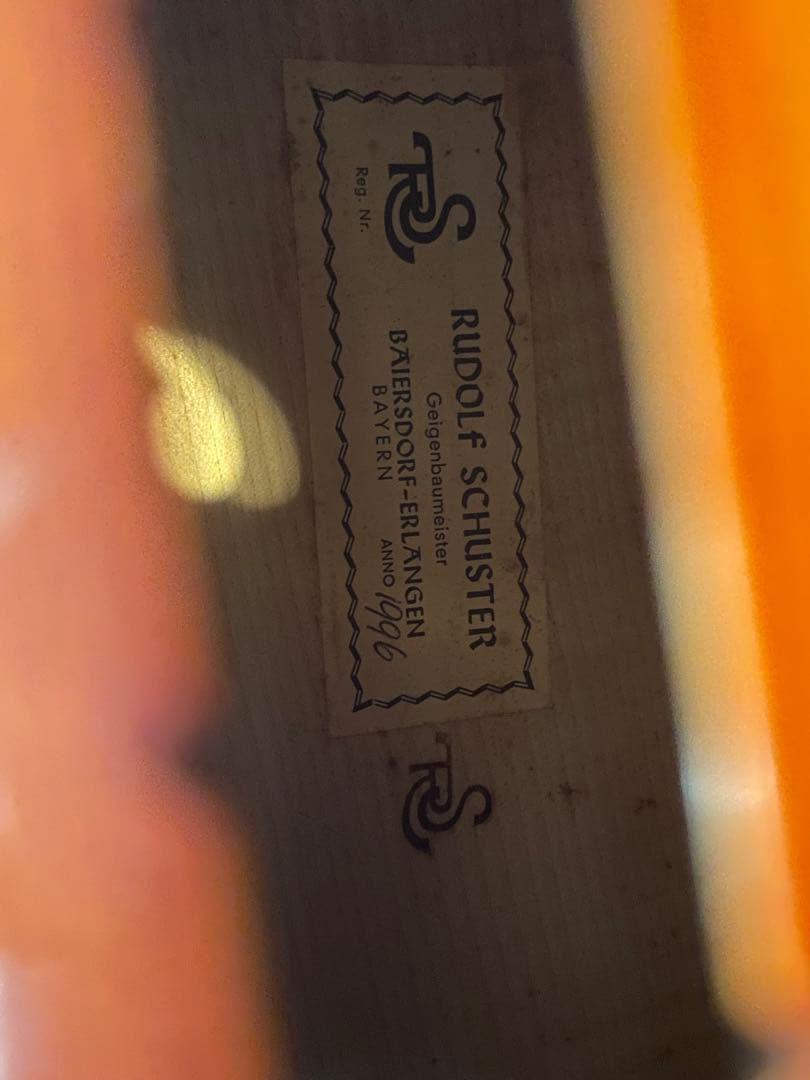 Rudolf Schustor チェロ　4/4 1996