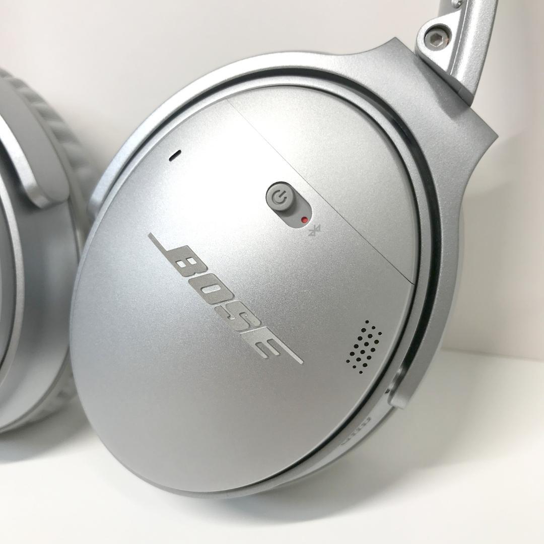 美品/パッド交換済】Bose QuietComfort 35 シルバー 限定色 - メルカリ