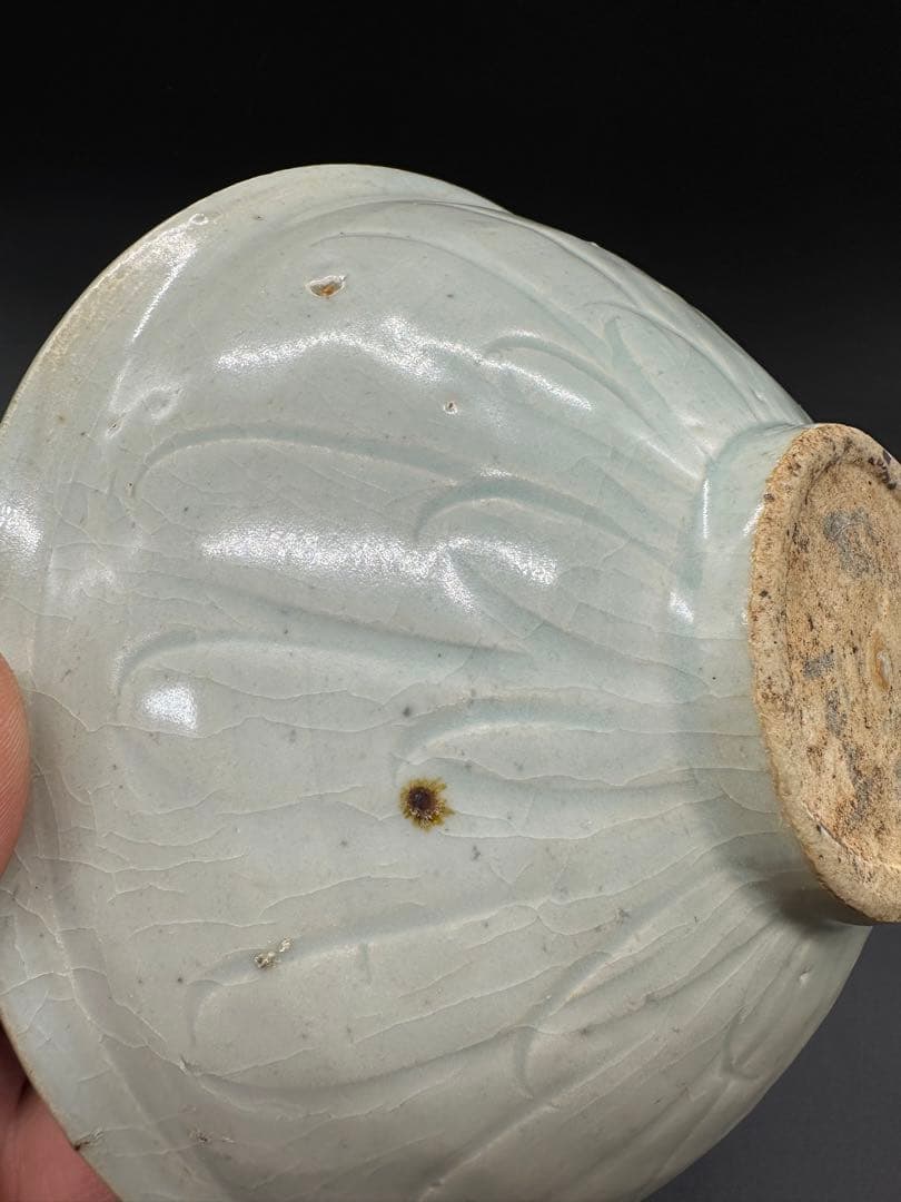 中国宋時代 青磁 碗 傷ない