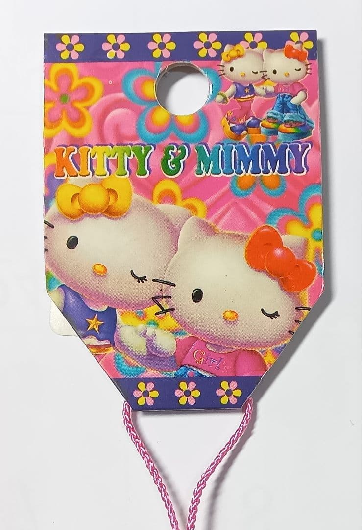 激レア！ハローキティ　KITTY＆MIMMY　根付けストラップ