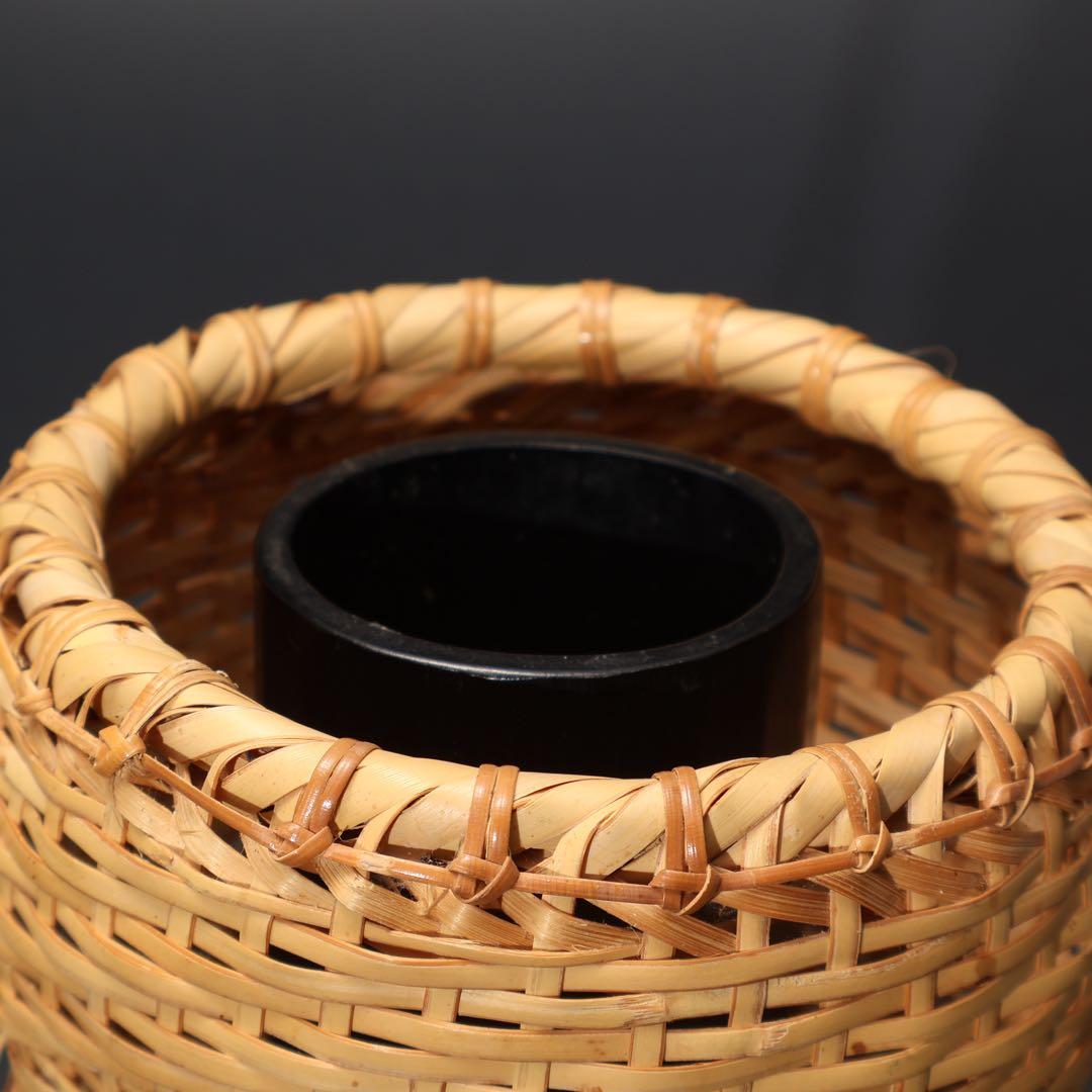 花入 花籠 即中斎好 籠 伝統工芸有馬籠 昭竹斎 共