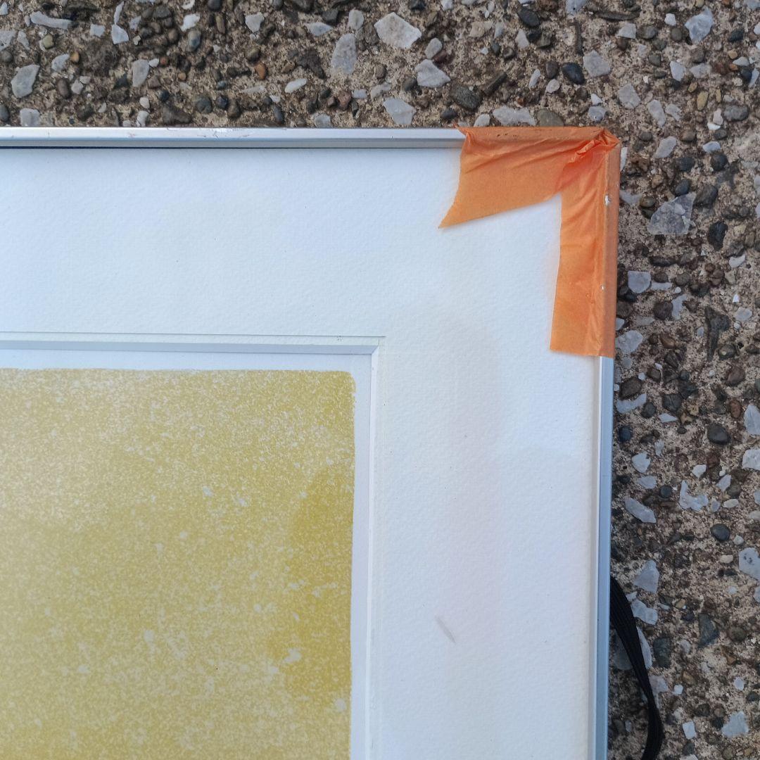 3522)小川一衛 リトグラフ クレーンの見えるカテドラル