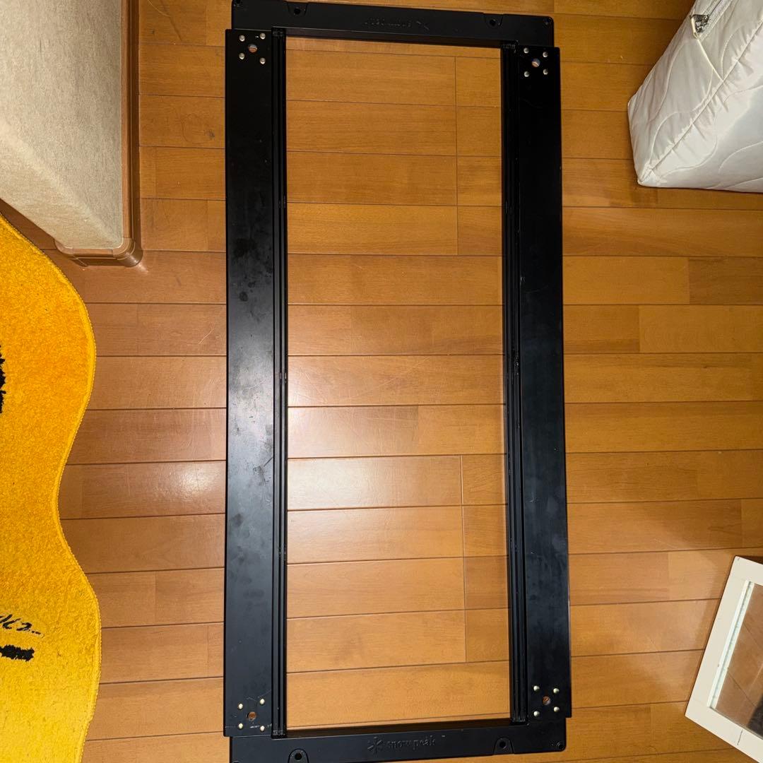 【中古美品】スノーピーク　IGT ロングテーブルブラック　セット 中古A】アイアングリルテーブル（IGT）フレームロング他5点セット