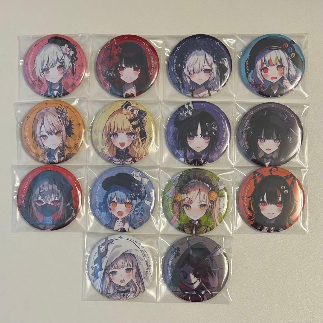 全種セット】「魔法少女ノ魔女裁判」トレーディング缶バッジ（全13種