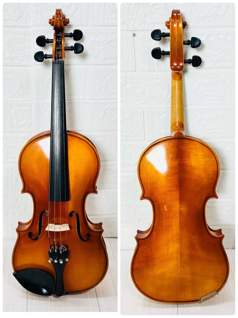 良品　スズキ　バイオリン　No.280　フルサイズ　4/4　1977年製　新品弓