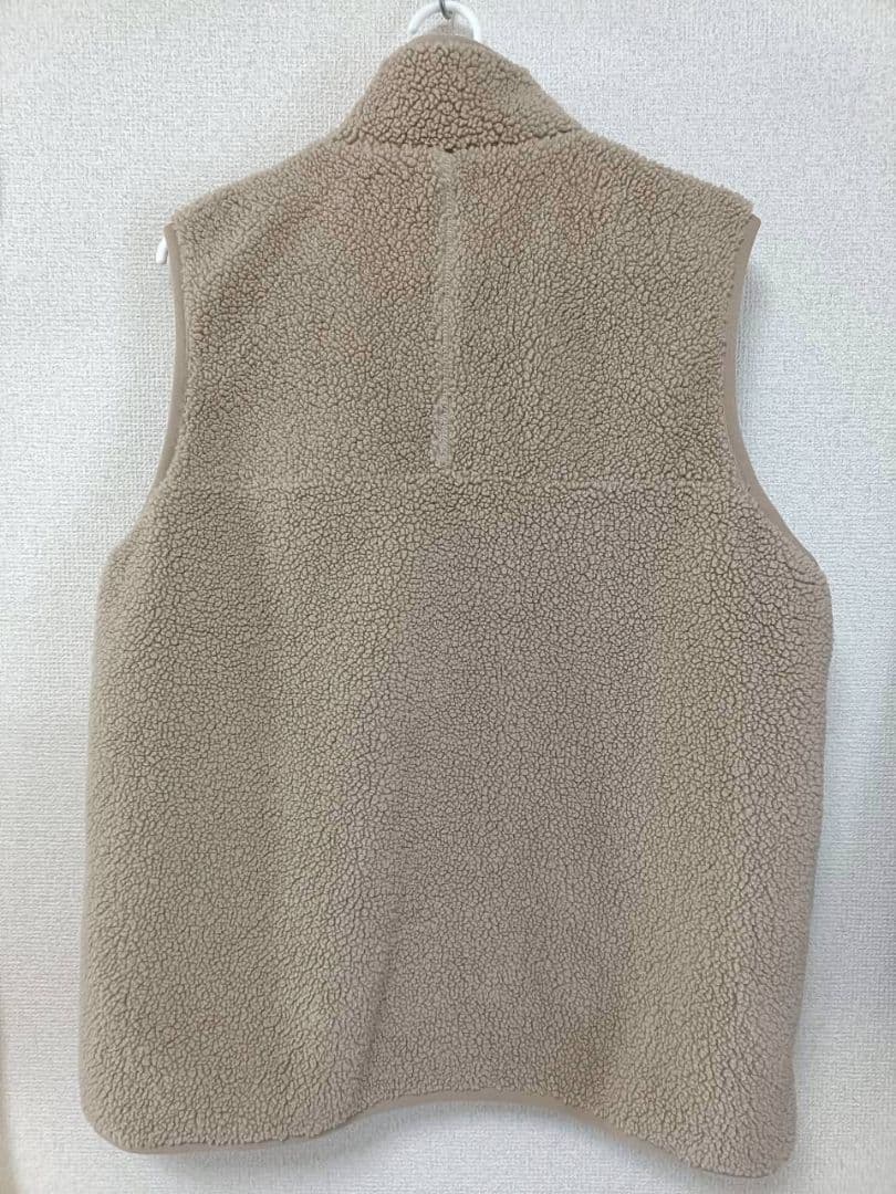 DANTON ダントン スタンドカラー ボアフリースベスト