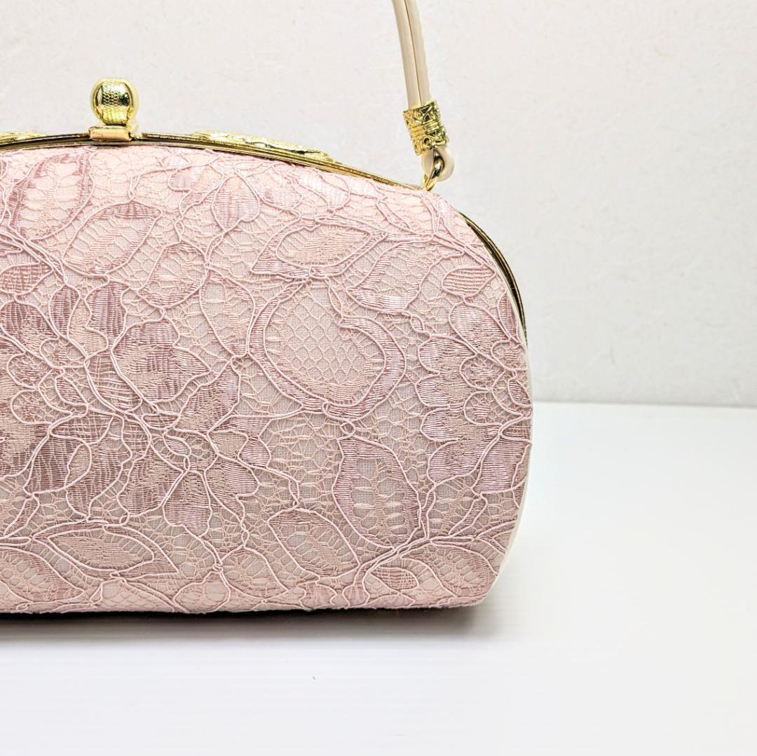 草履バッグ セット レース ピンク フォーマル カジュアル フリーサイズ u61