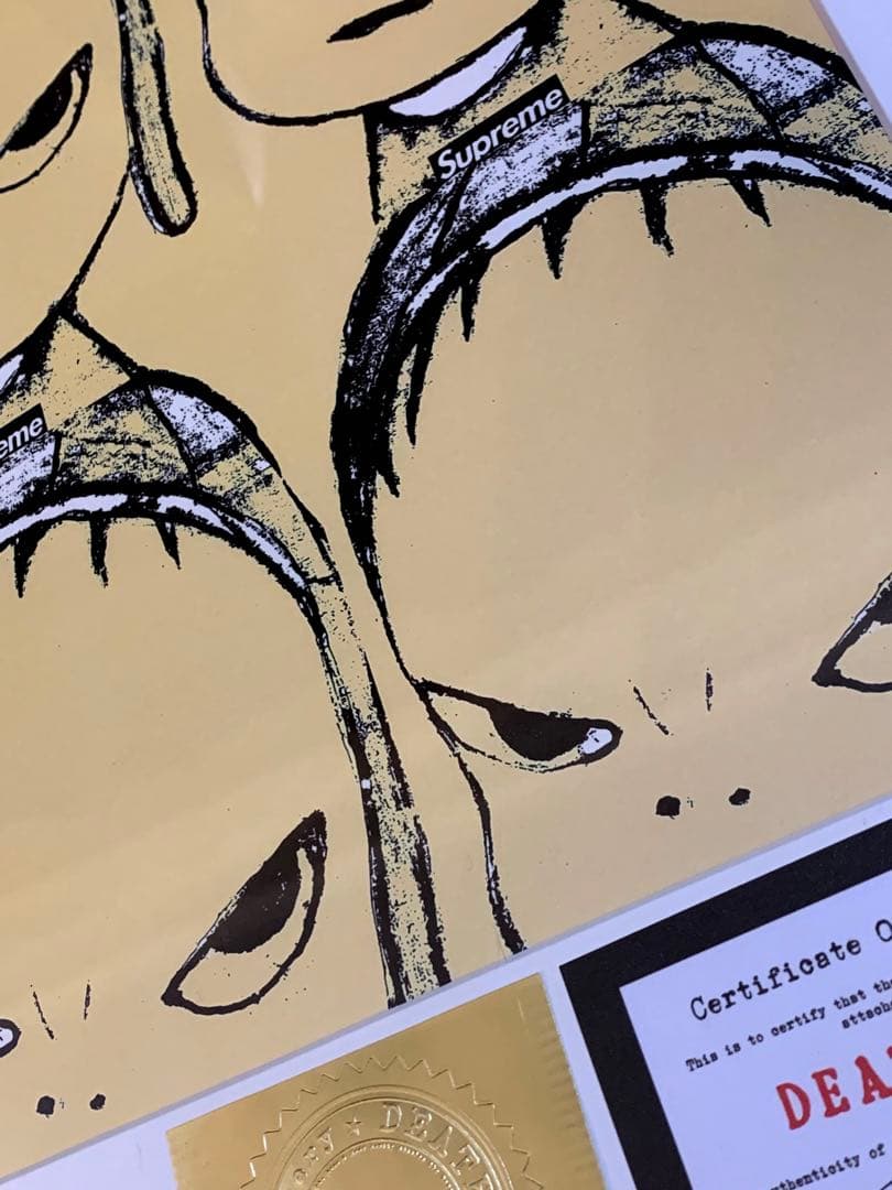 SOLD完売！世界限定正規品DEATH NYC ポップアート チャーリーブラウ