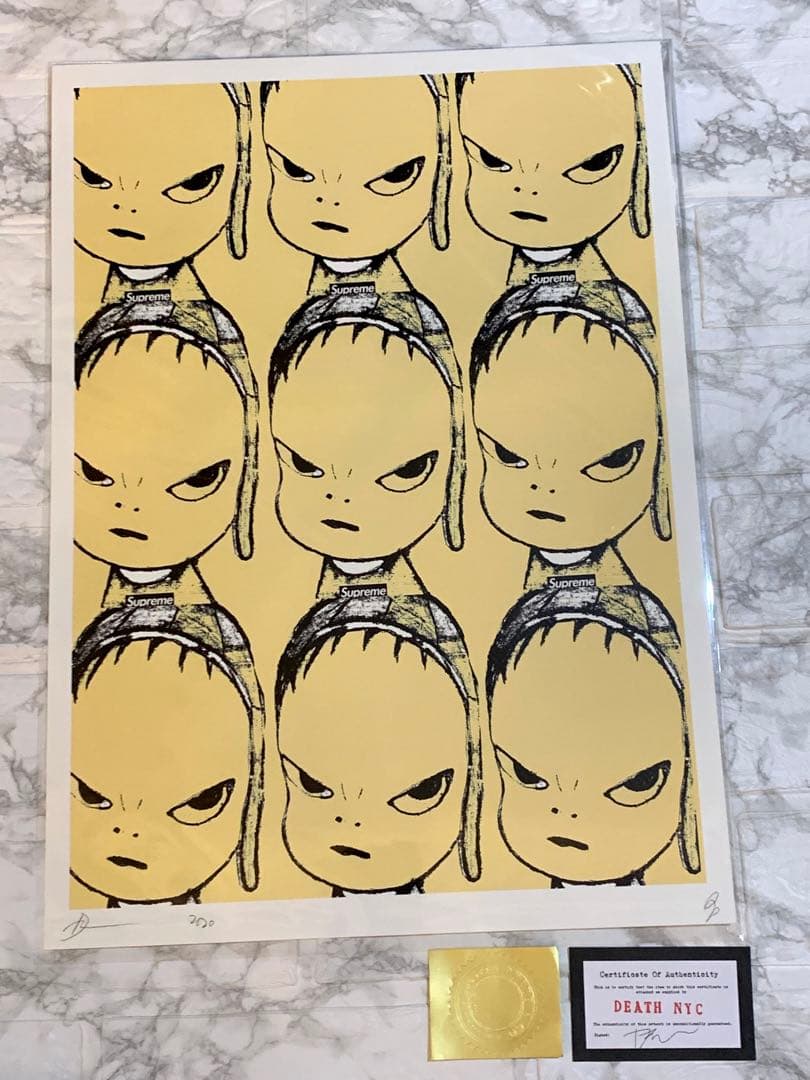 SOLD完売！世界限定正規品DEATH NYC ポップアート チャーリーブラウ