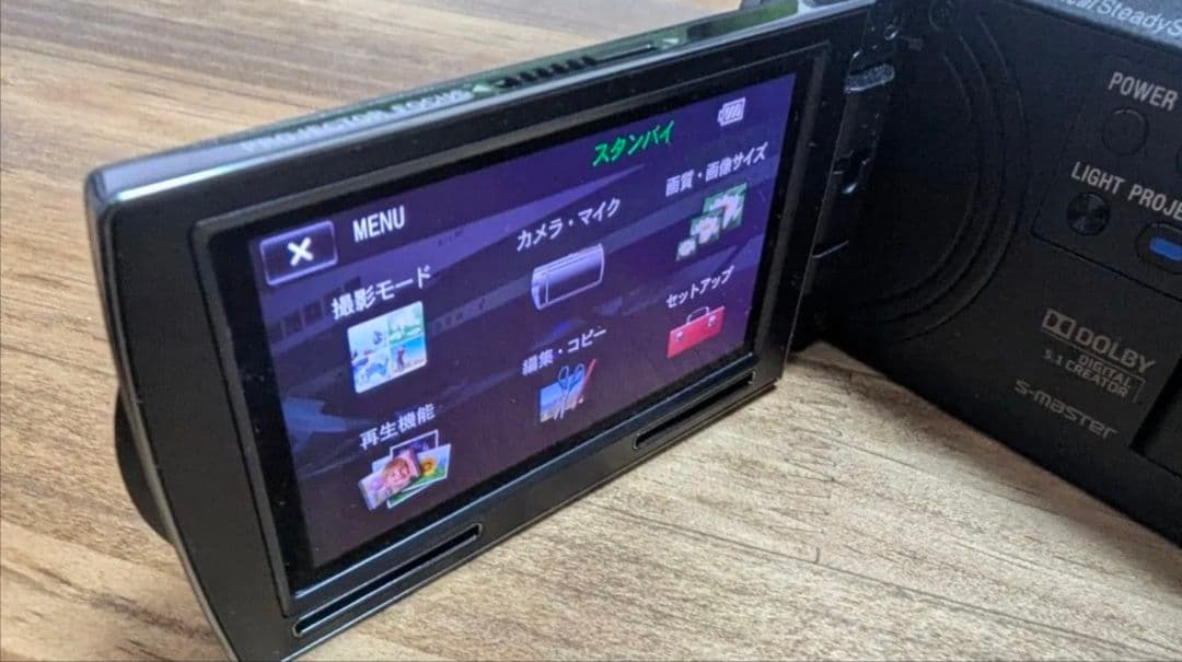 F29 SONY HDR-PJ590V プロジェクター内蔵 デジタルHDカメラ