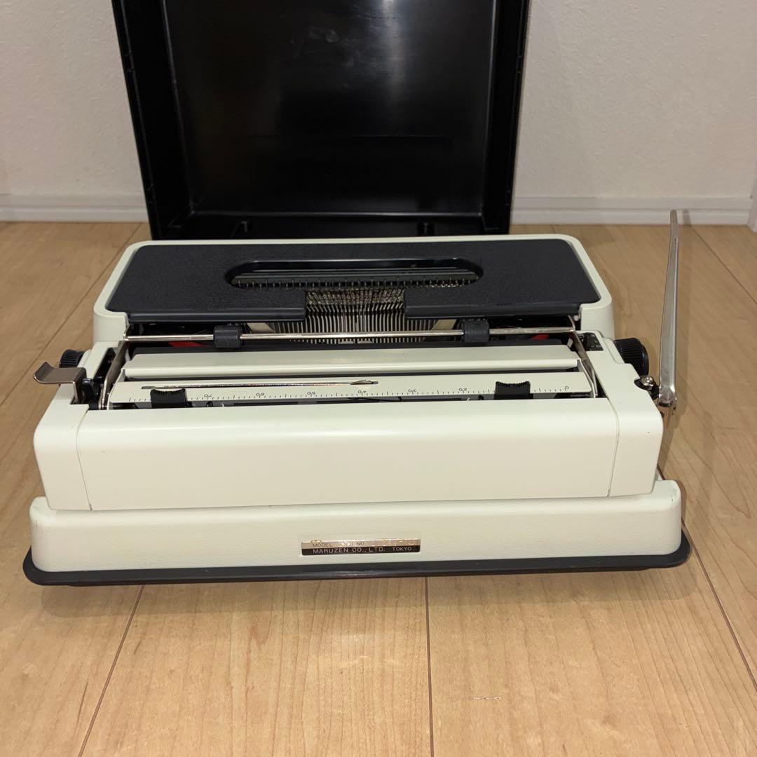 カナ入力可能！完動品・美品・印字可能 マルゼン 250 タイプライター