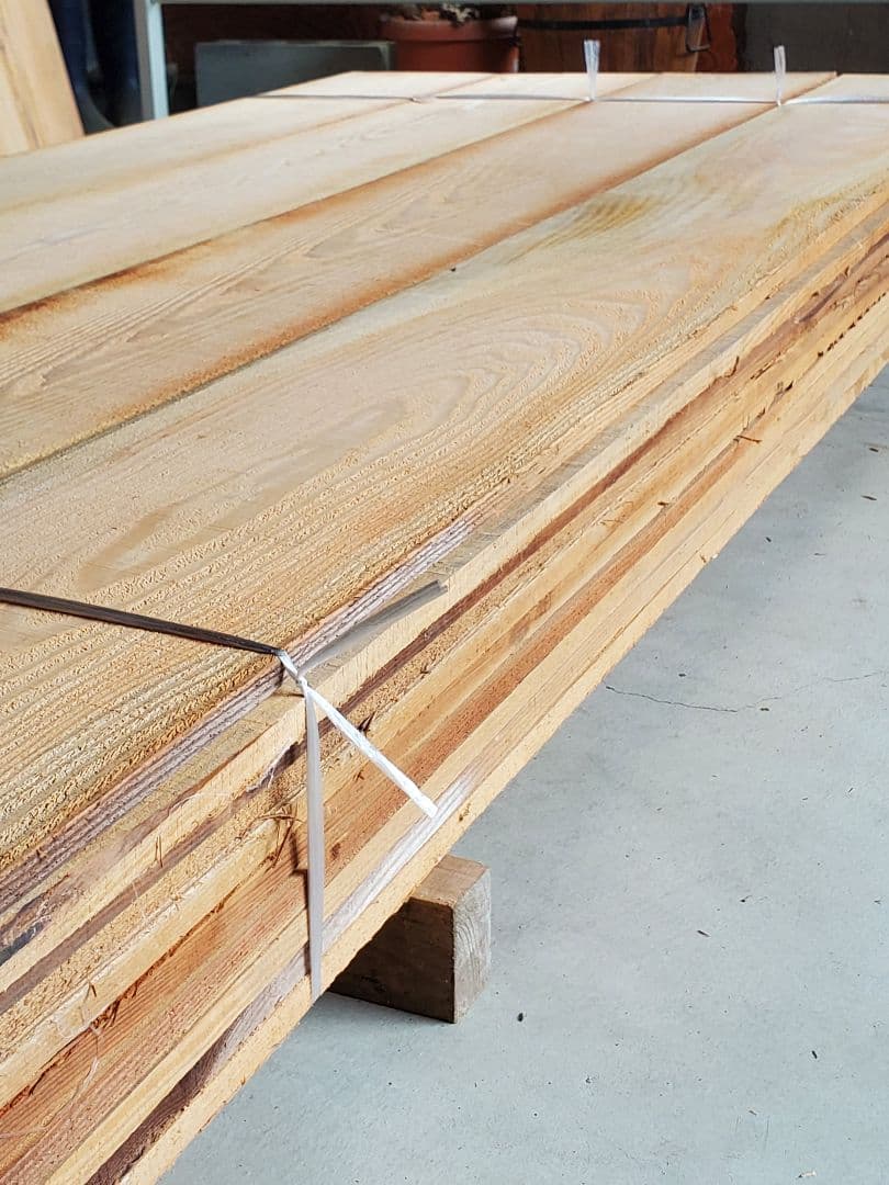 一枚板 サワラ 無節 DIY インテリア 壁板 床材 足場板 60枚