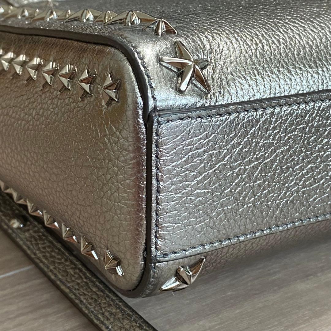 ◆美品◎ Jimmy Choo ジミーチュー スタースタッズ　ハンドバッグ