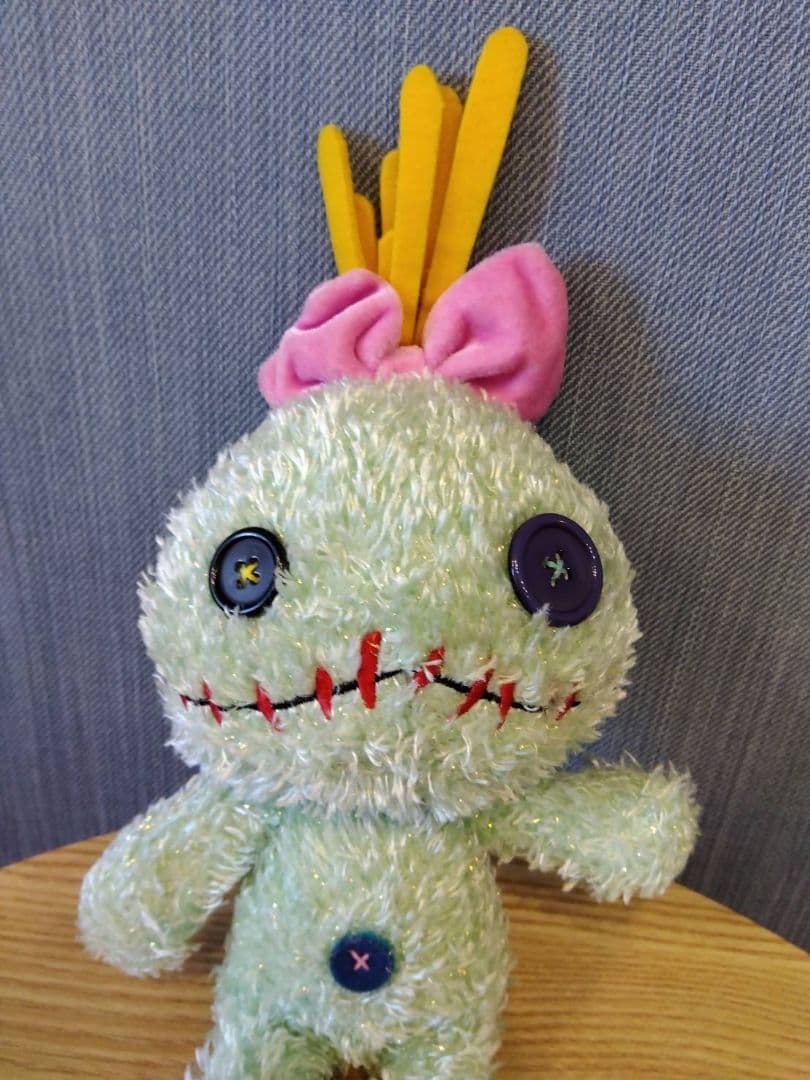 激レア！ ディズニー リロアンドスティッチ ☆ スクランプ ラメ ぬいぐるみ