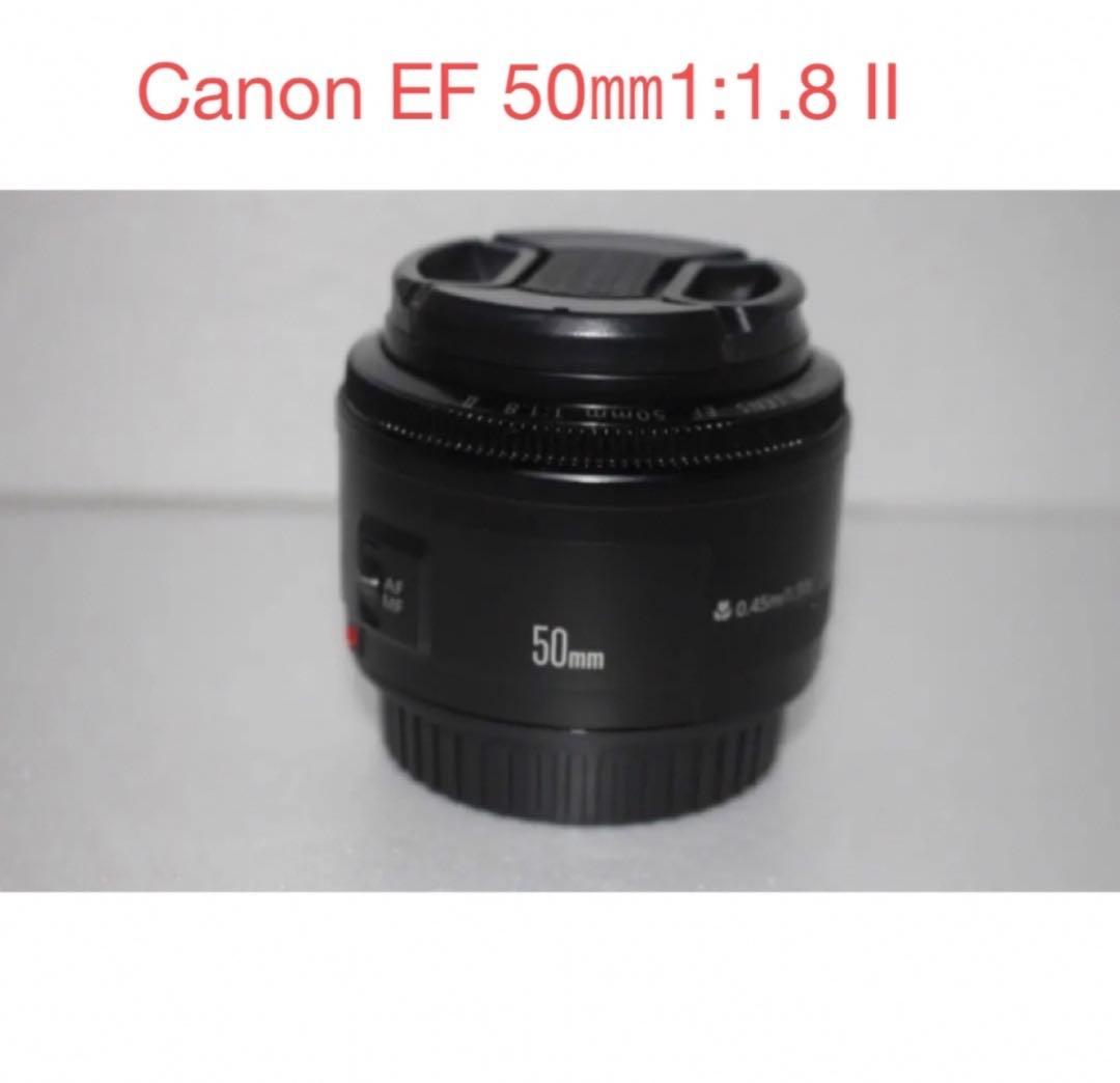 単焦点レンズ/デジタル一眼レフカメラ/ Canon EF50mm F1.8 ii インスタ