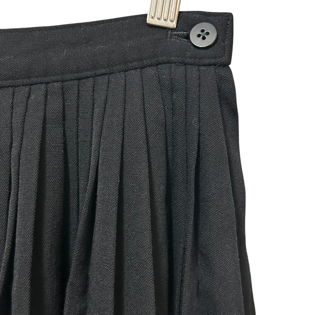 tricot Comme des Garçons プリーツスカート 膝丈 ウール