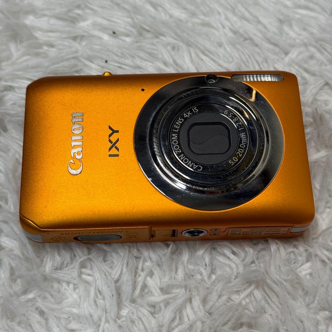 CANON IXY 210F 動作確認済 デジタルカメラ オレンジ OR - メルカリ