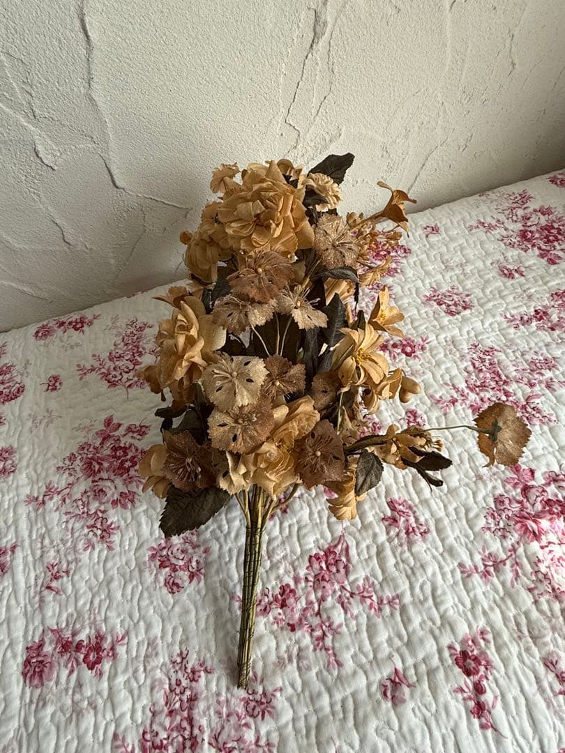 フランスアンティーク 布花 ブーケ
